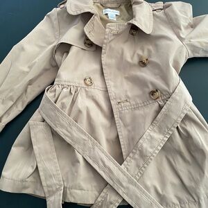 Ralph Lauren Kids Beige Trench Coat